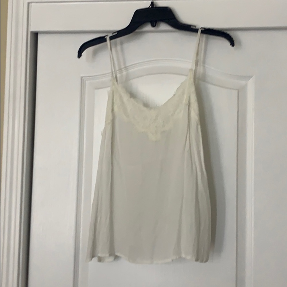 Abercrombie and Fitch white tank top